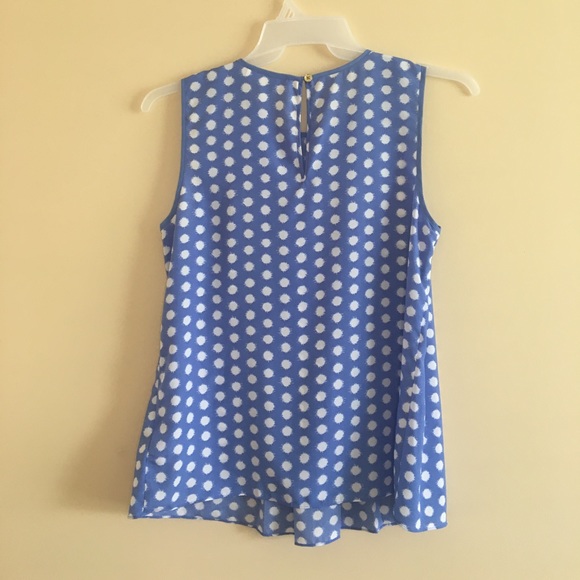 Michael Kors Blue and White Blouse - Picture 5 of 7